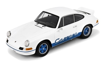 18U00062 Porsche 911 2.7 RS Presentation 1972 white/blue 1:18